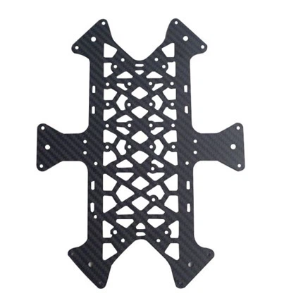 Placă de șoc pentru drone din fibră de carbon